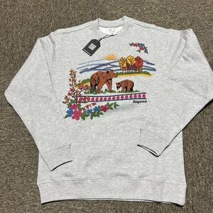 STAYCOOLNYC Autumn Bear Crew Neck Sweatshirt Mens size medium or Women’s size LG